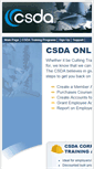 Mobile Screenshot of csdatraining.com